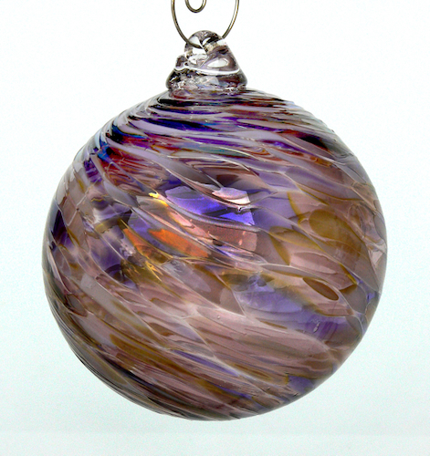 Click to view detail for DB-1050 Ornament - Purple Swirl $37